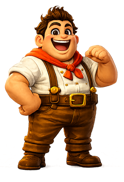 Fatsio, the second playable chef